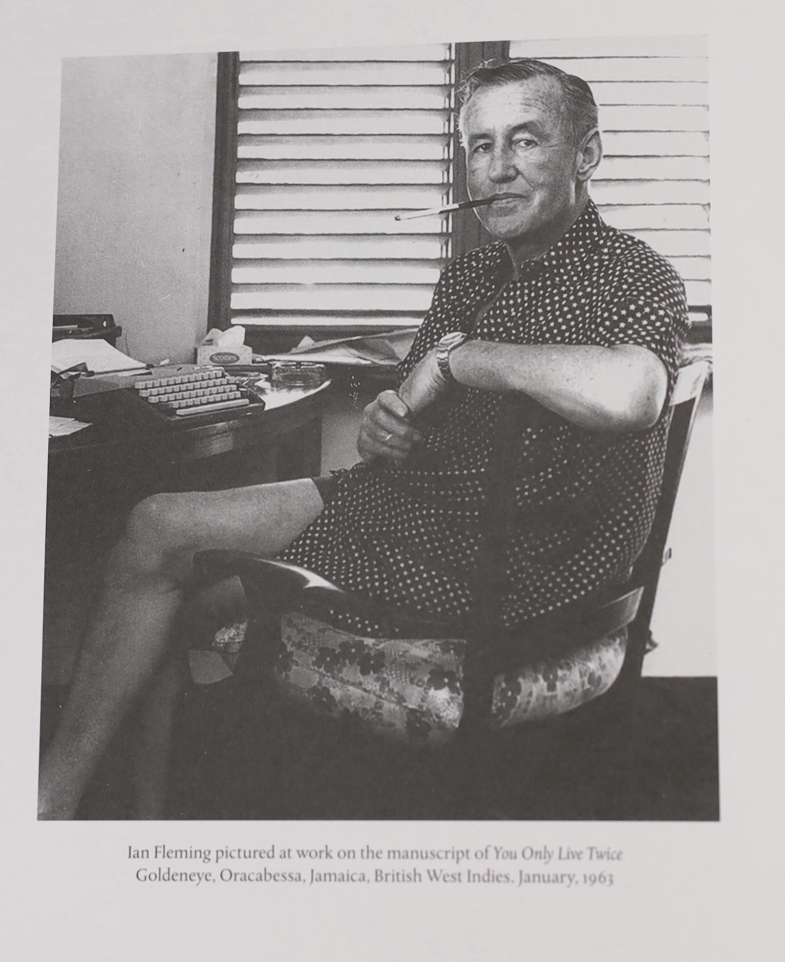 Gilbert, Jon - Ian Fleming: The Bibliography, 1st edition , folio, quarter vellum, portrait frontispiece, colour plates and black and white illustrations to text, Queen Anne Press, London, 2012, in slip case.